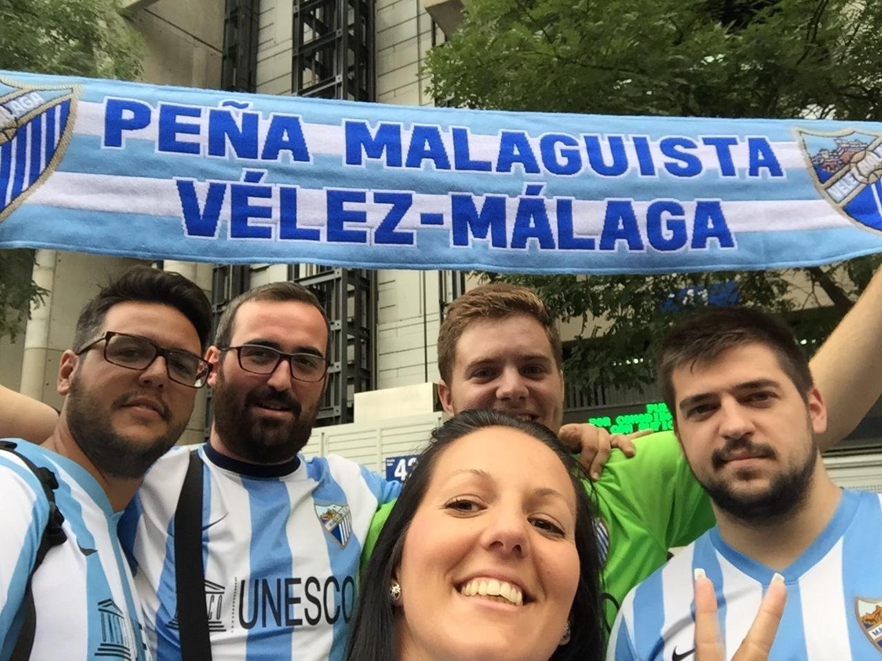 Desplazamiento de la peña a un partido