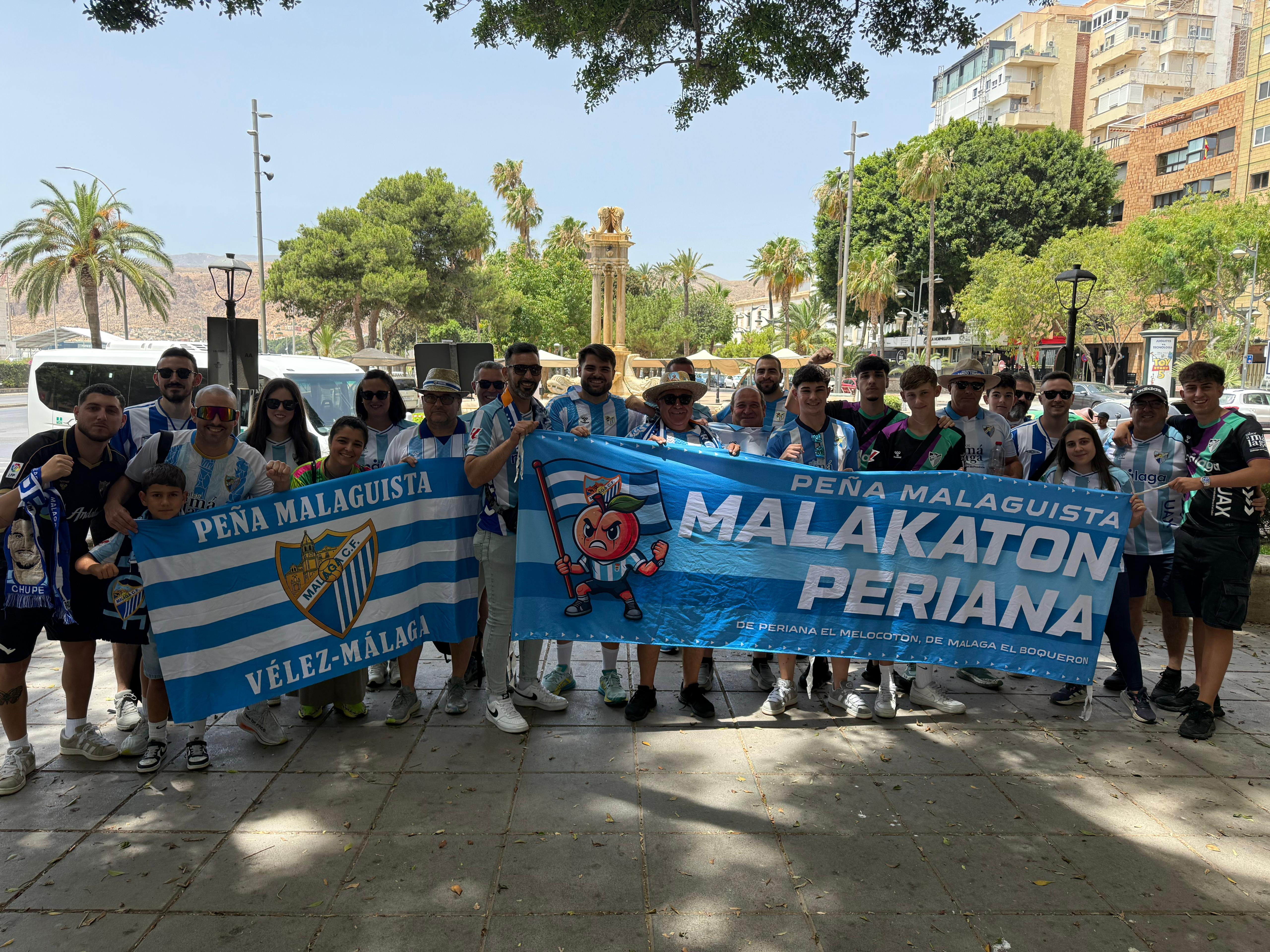 Desplazamiento de la peña a un partido